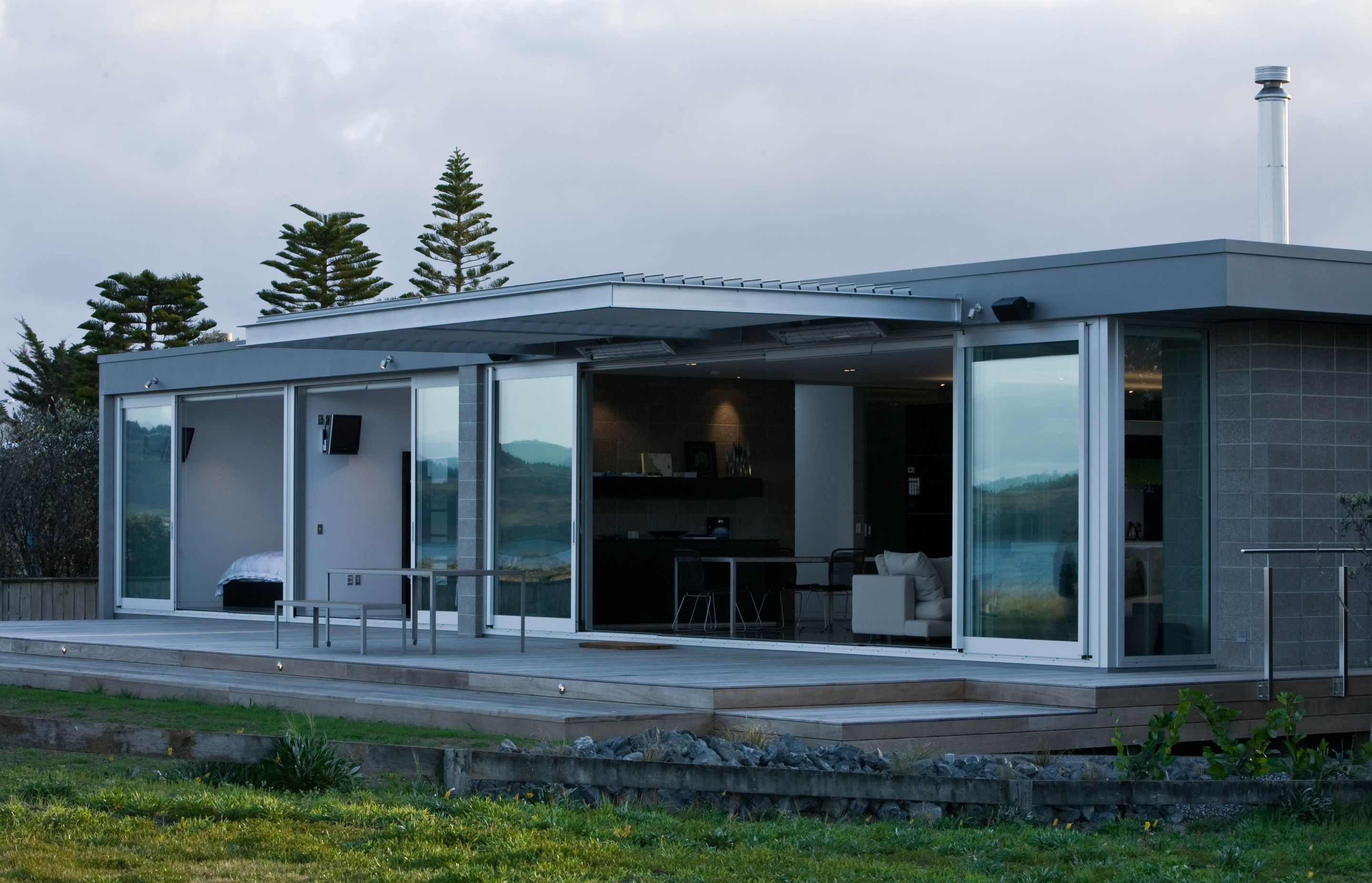 Modern Zinc Shack House Design Modern Zinc Shack House Design