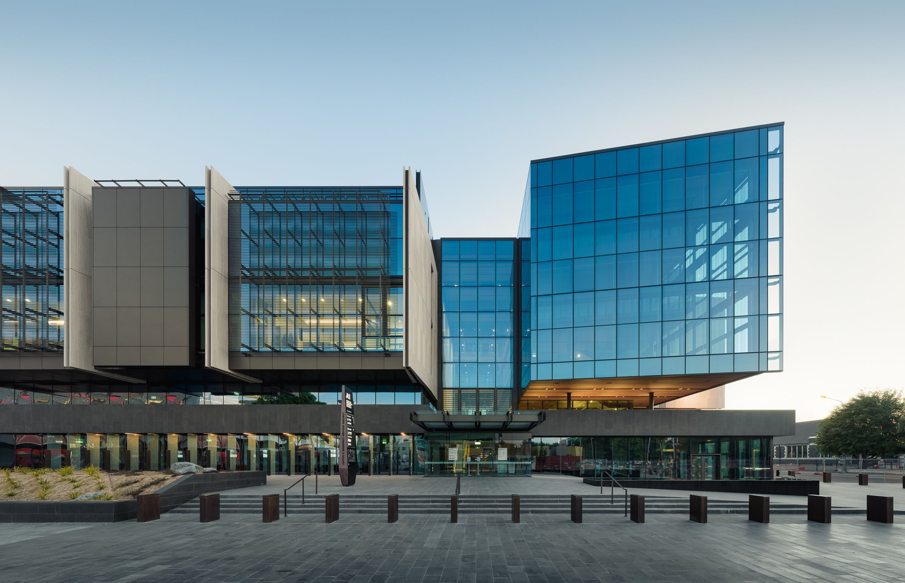 Justice and Emergency Services Precinct, Christchurch<br />Design by Warren & Mahoney