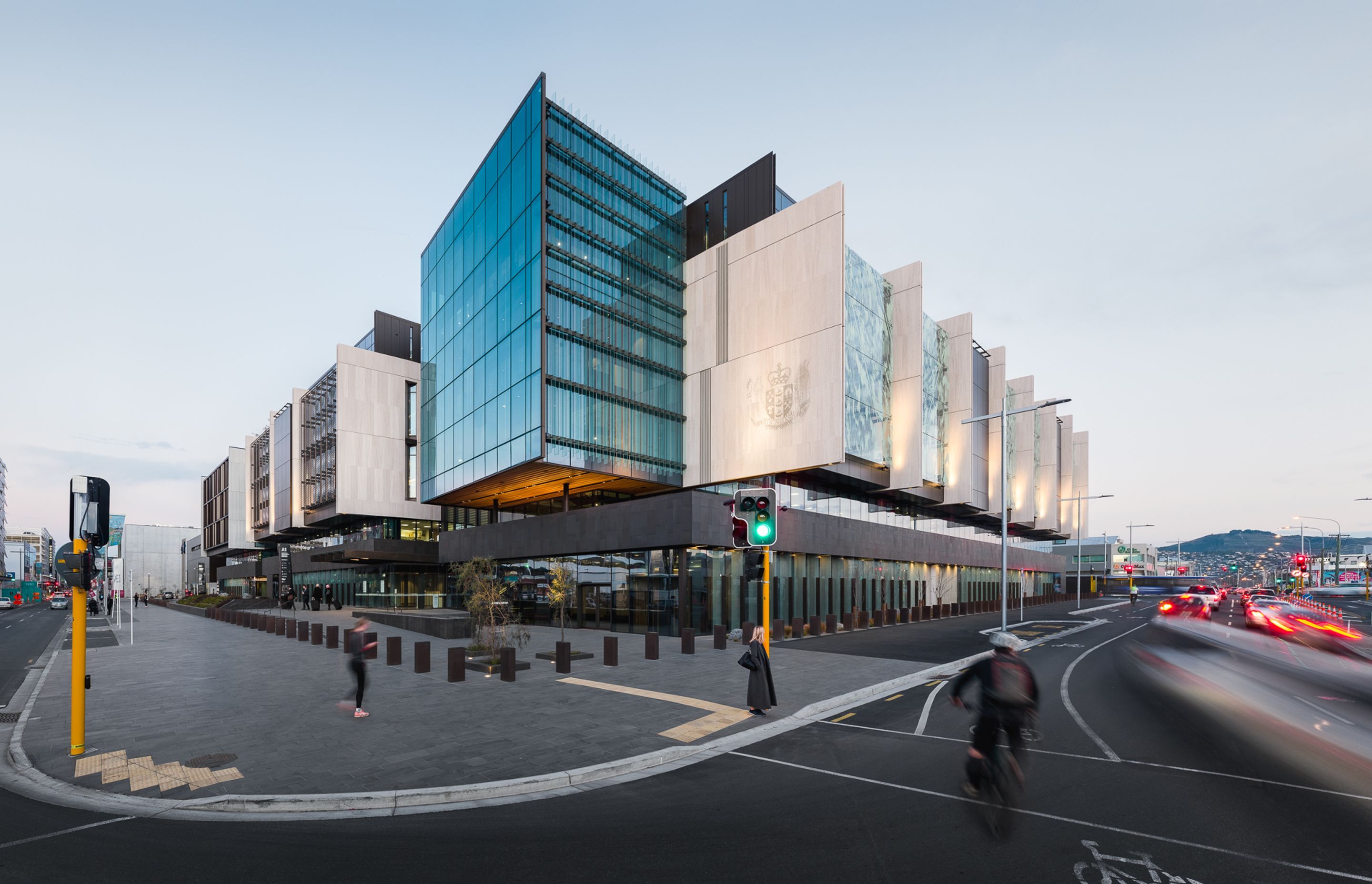 Justice and Emergency Services Precinct, Christchurch<br />Design by Warren & Mahoney