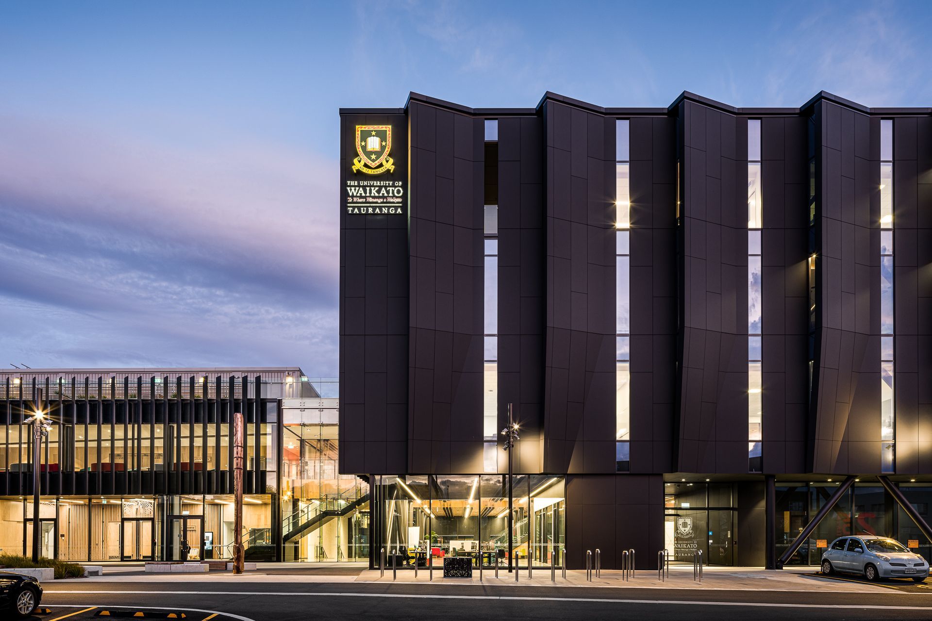 University of Waikato, Tauranga Campus<br />Design by Jasmax