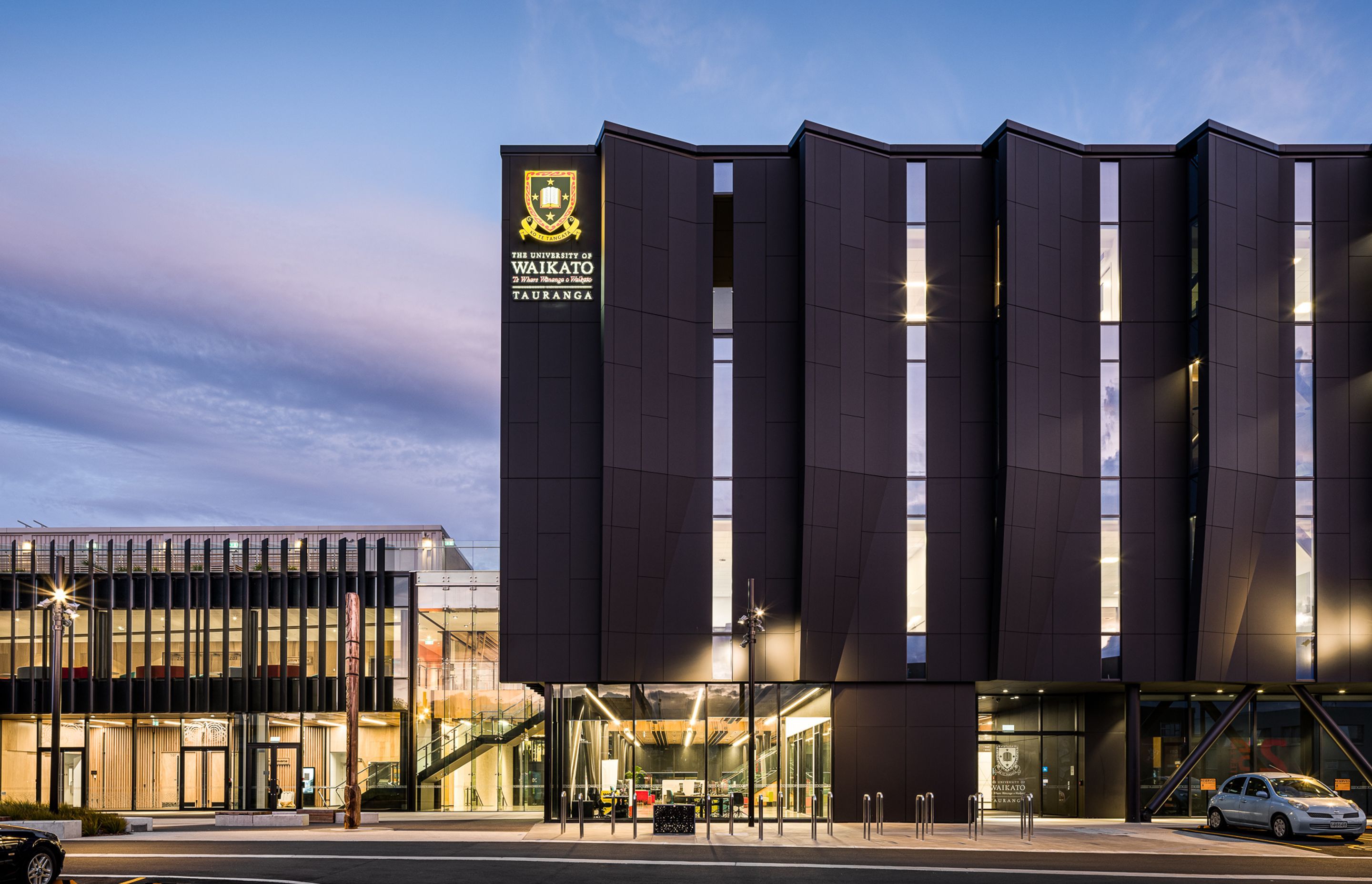 University of Waikato, Tauranga Campus<br />Design by Jasmax
