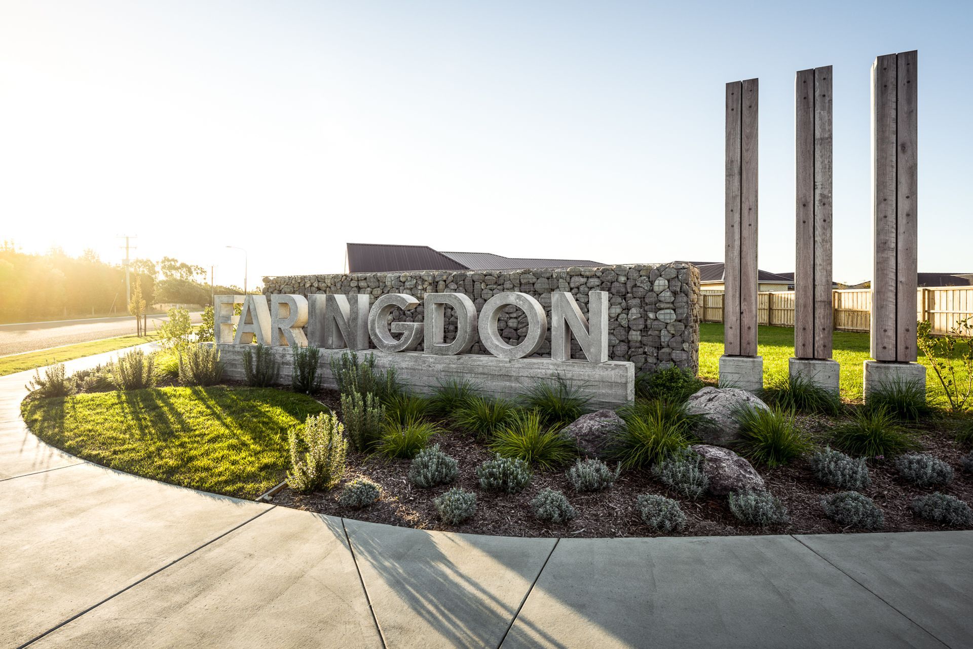 Faringdon<br />For Morgan + Pollard, Design by Kamo Marsh Landscape Architects