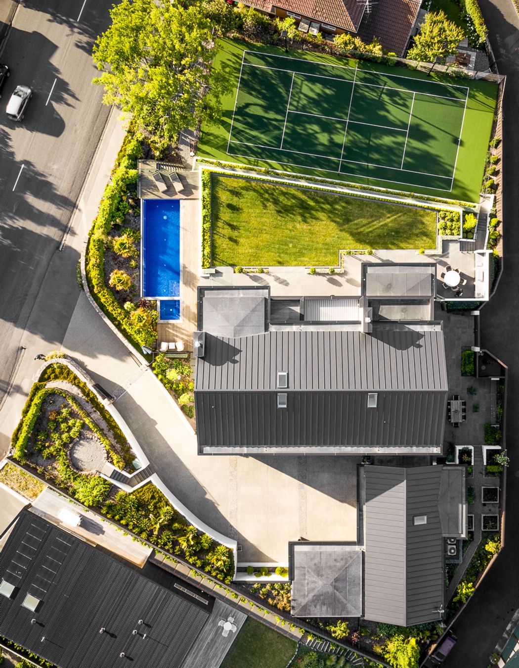 Cashmere Hills Gardens, Christchurch<br />Design by Kamo Marsh Landscape Architects