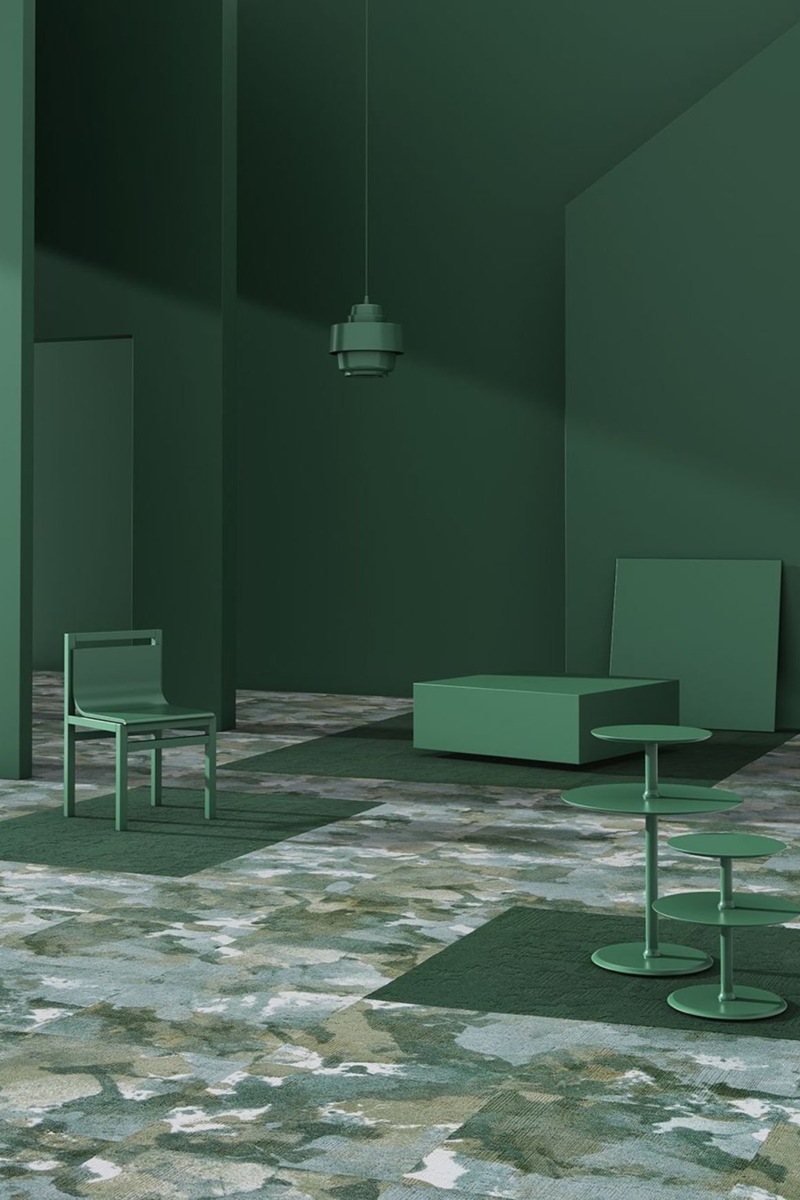 modulyss® Fluid& carpet tiles