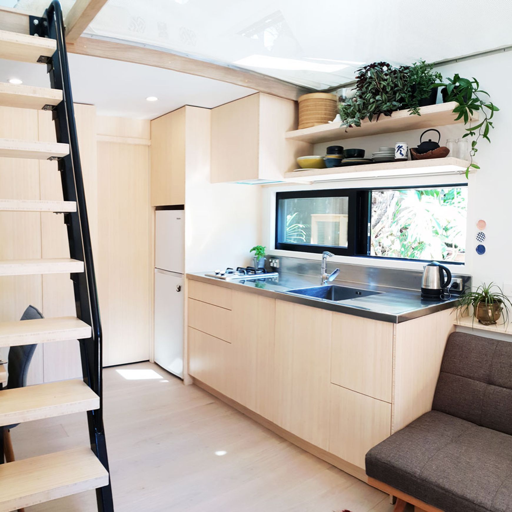 Vertical Bamboo Panel - Natural