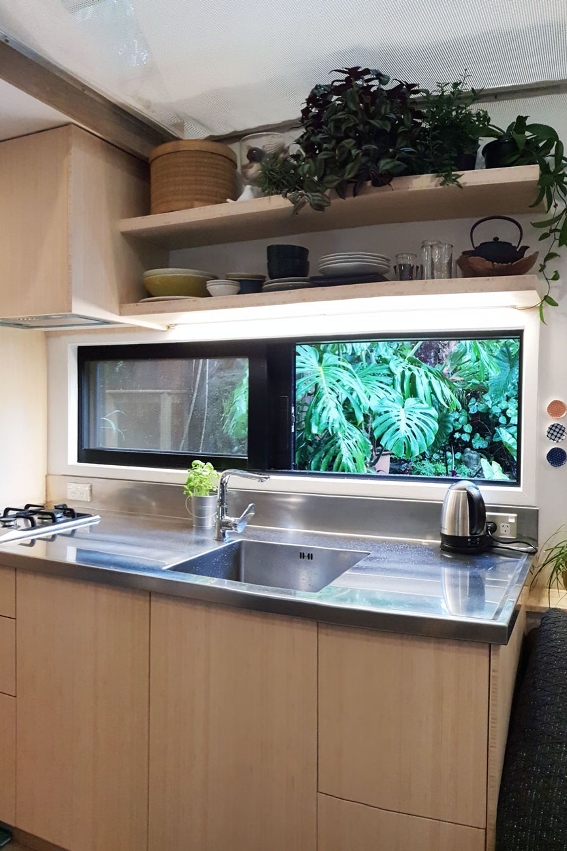 Vertical Bamboo Panel - Natural
