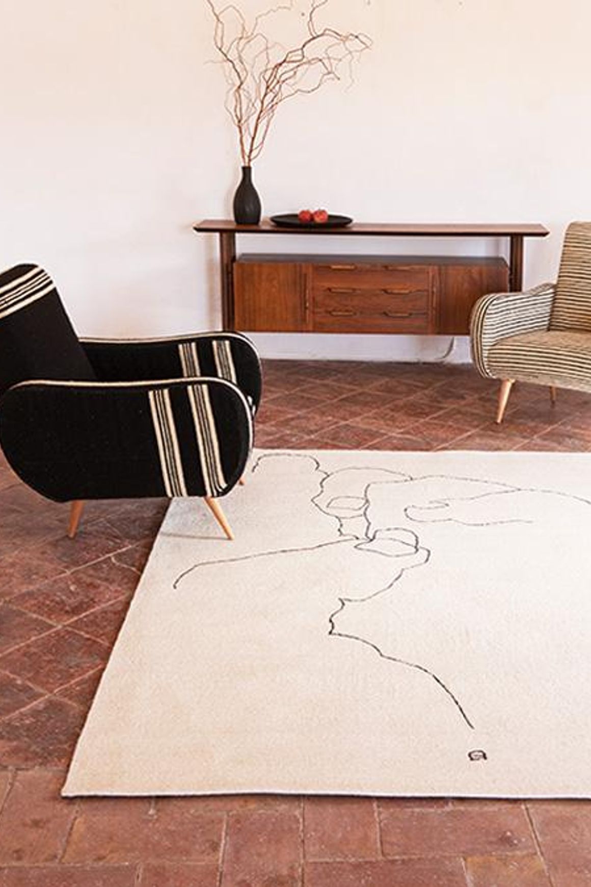 Chillida Rug series by Nanimarquina