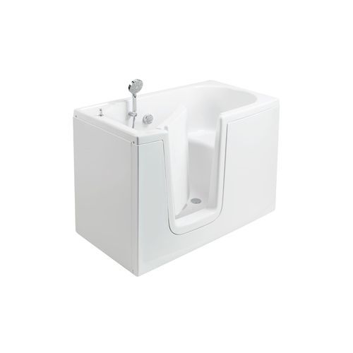 Bathtub with Inward Opening Door and Tap