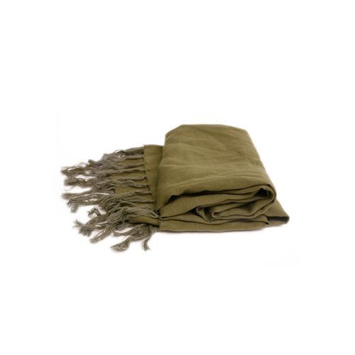 Tully Linen Throw | Tobacco