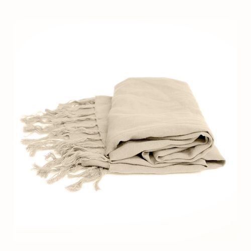 Tully Linen Throw | Natural