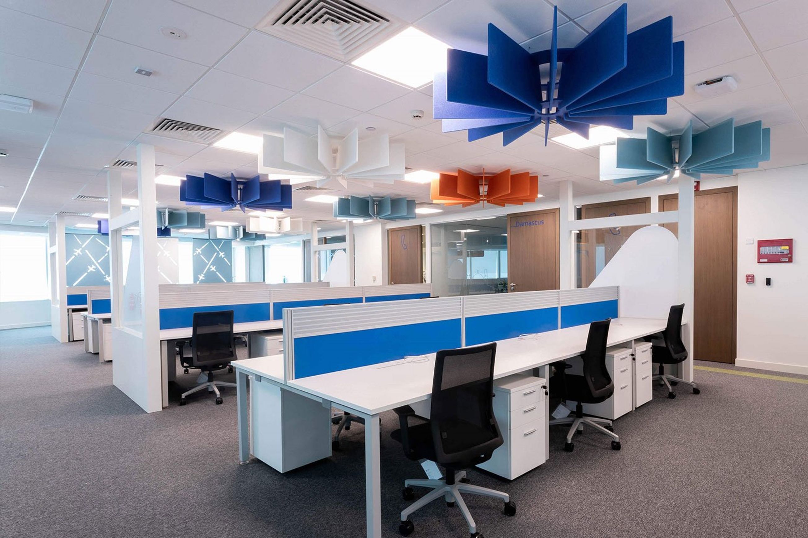 Lattice™ Hanging Acoustic Baffles