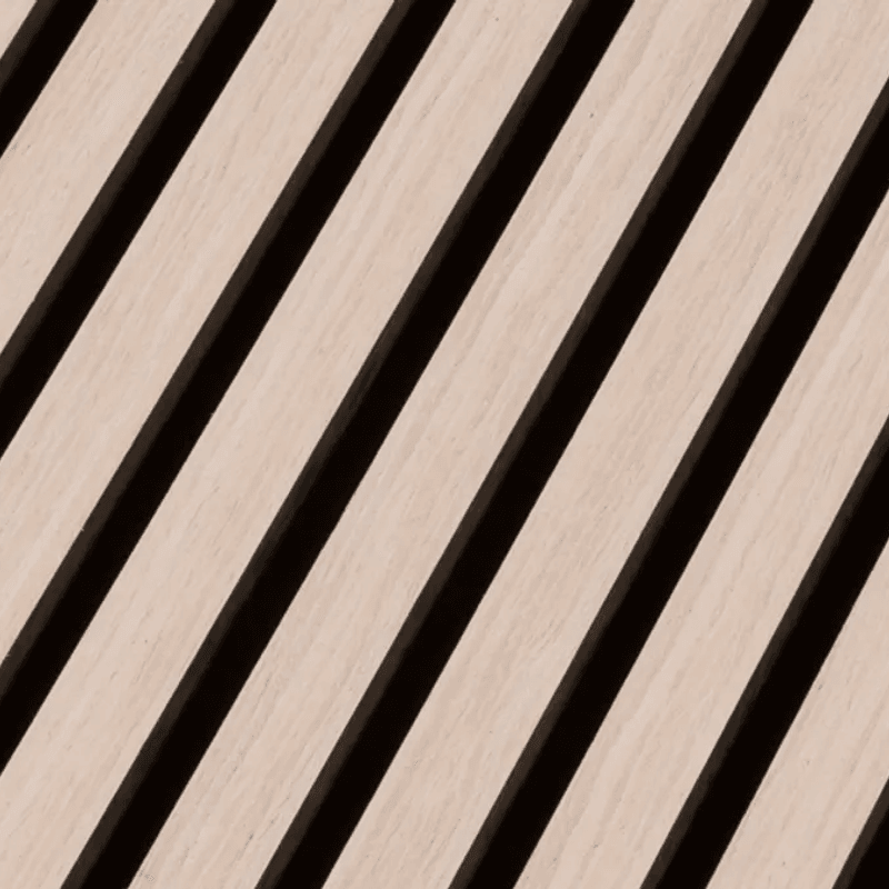 HW22502 | Washed Oak Acoustic Fluted Panel