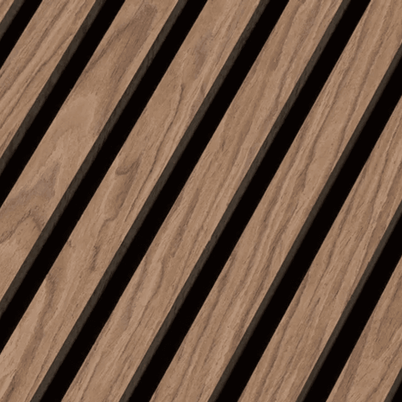 HW22508 | Walnut Acoustic Fluted Panel