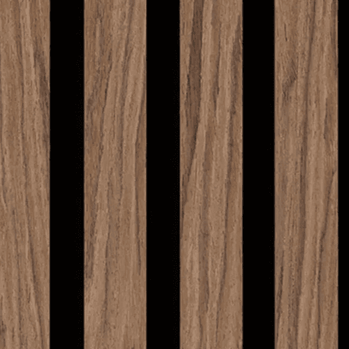 HW22508 | Walnut Acoustic Fluted Panel