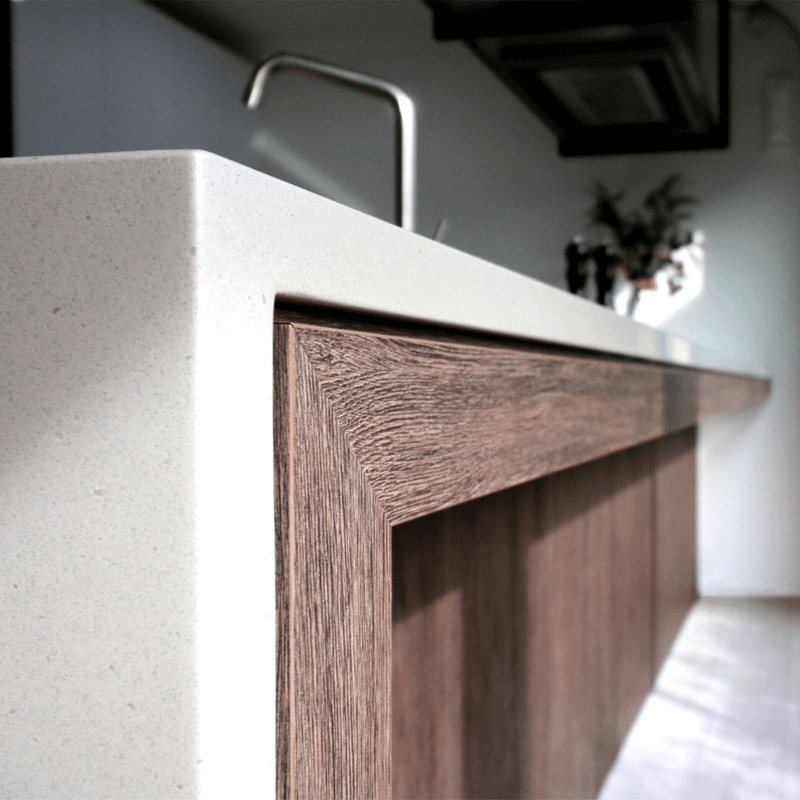 Tri Stone | Acrylic Benchtop