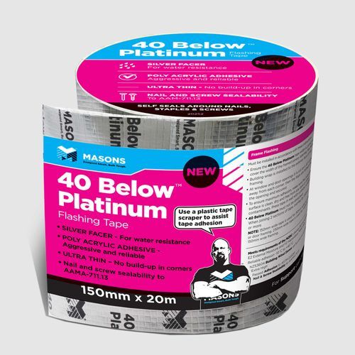 Masons 40 Below™ Platinum Flashing Tape