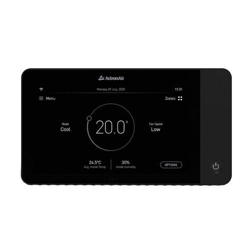 ActronAir - Ducted NEO Controller: NTW-1000 | Black