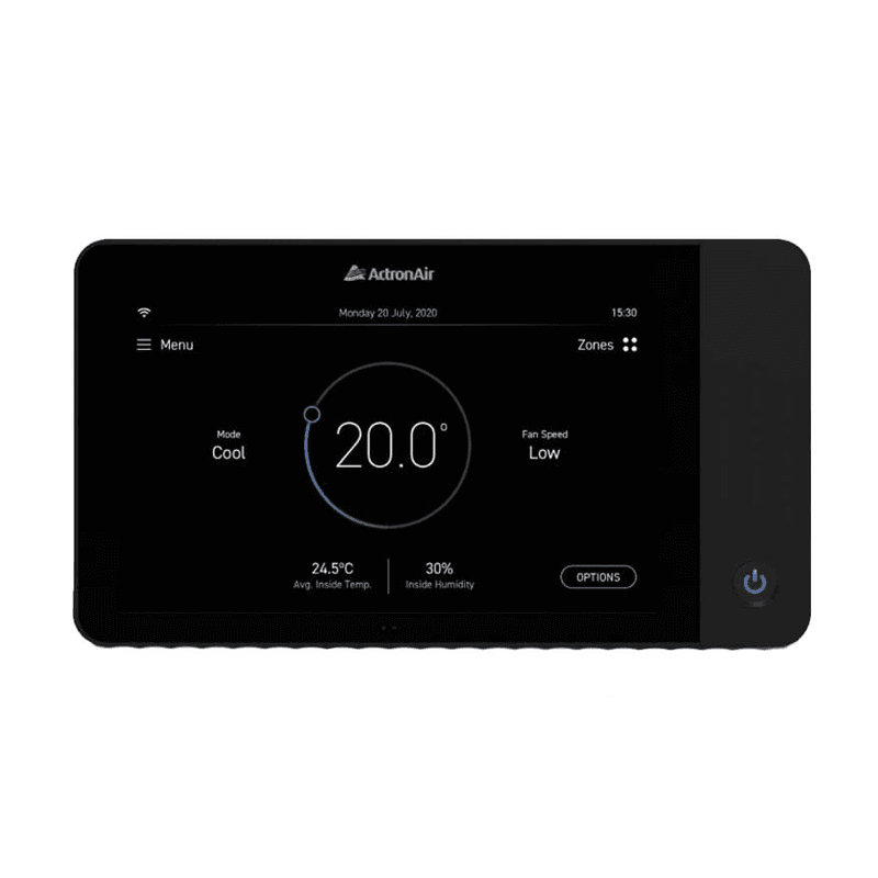 ActronAir - Ducted NEO Controller: NTW-1000 | Black