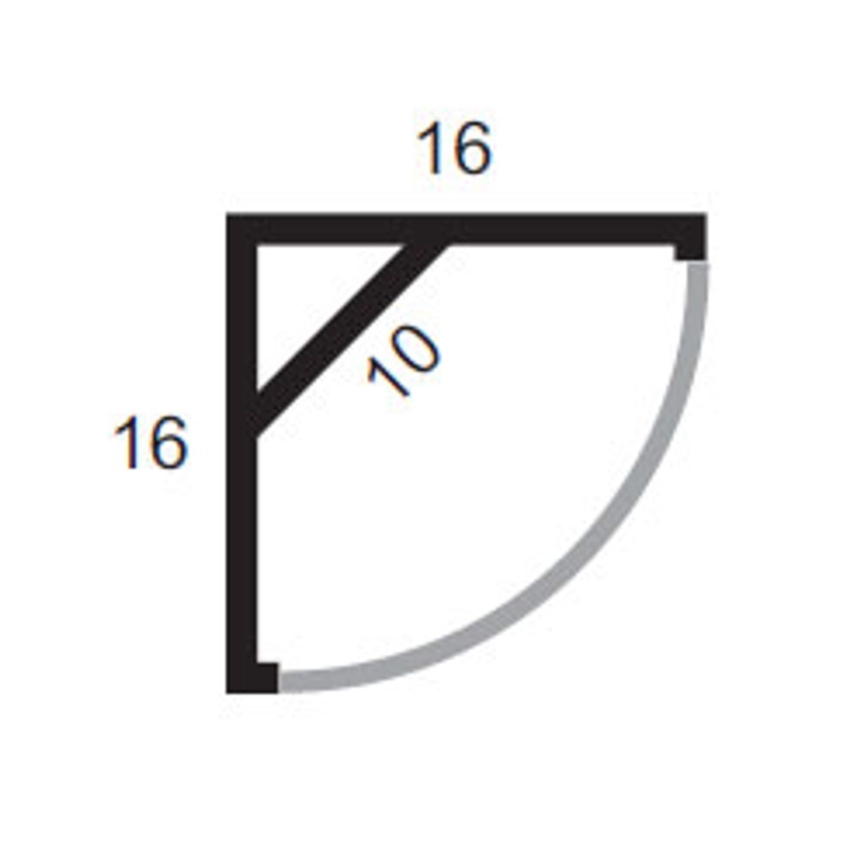 SCT1616 Round dimensions
