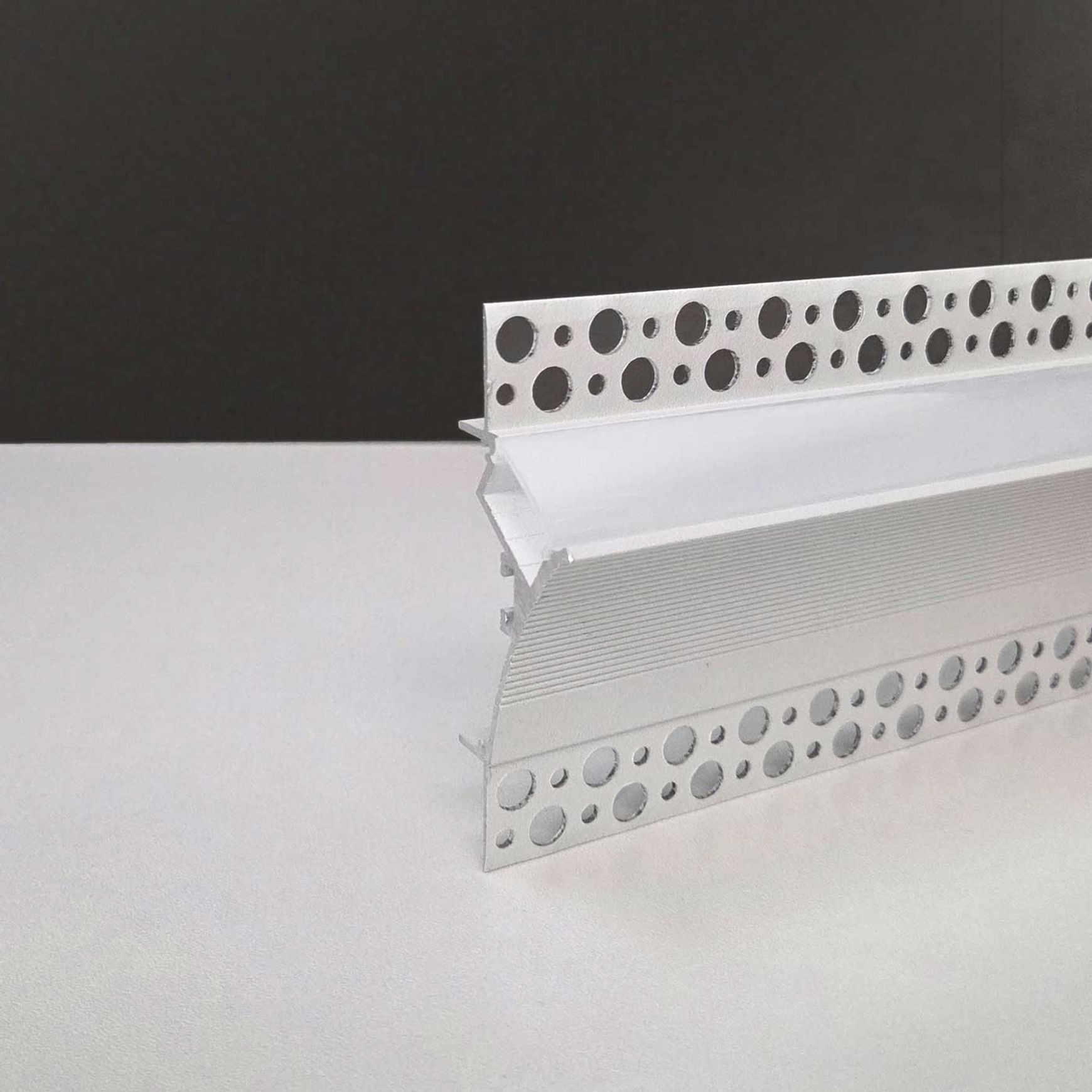 TL017 Plaster In LED Cornice Profile Trimless