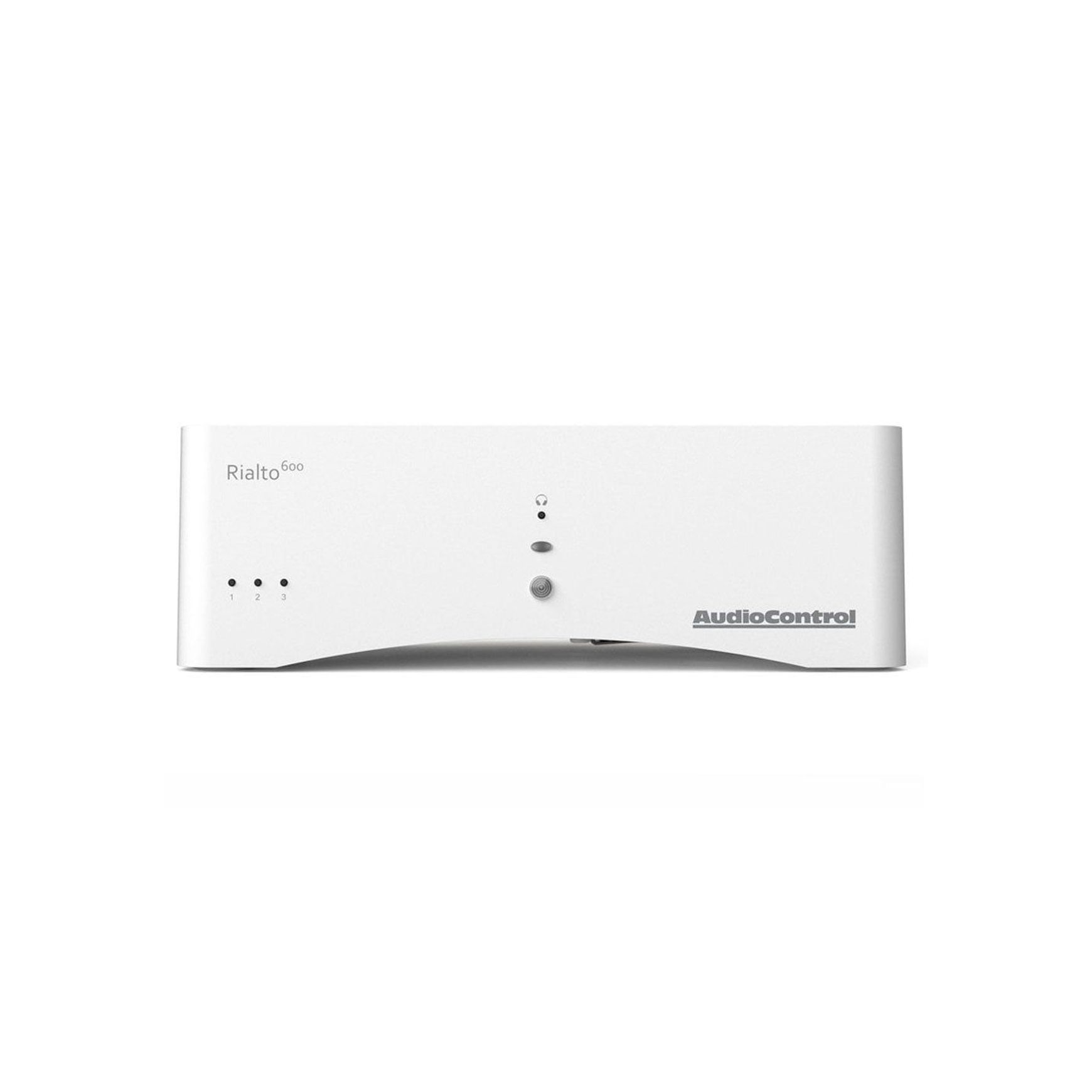 AudioControl Rialto 600 2.1CH Compact Amp with DAC (White)