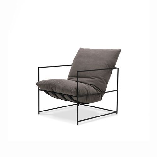 Lauro Club Chair - Charcoal