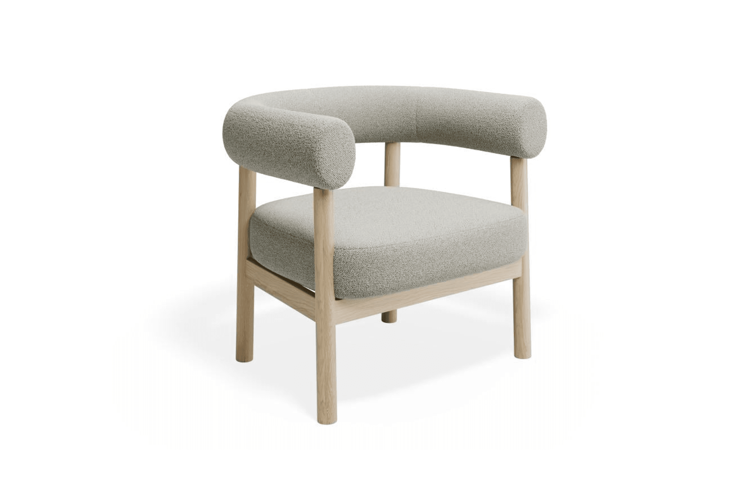 Marlowe Occasional Chair - Natural Oak Legs