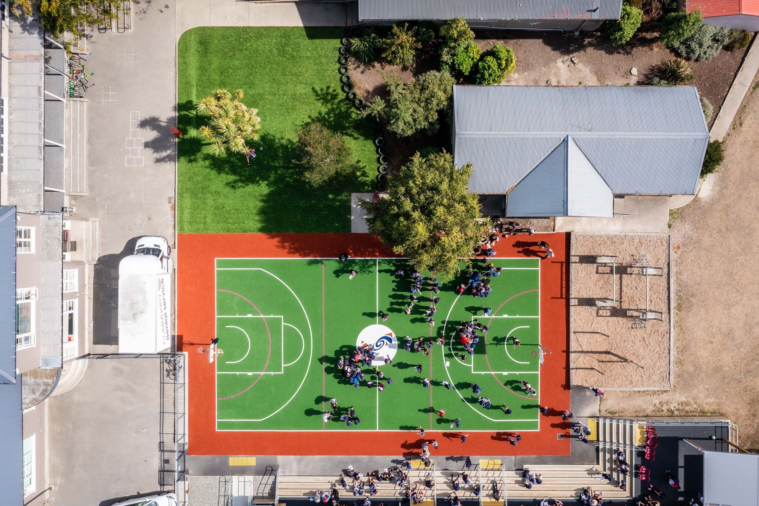 Multi Sport Court Artificial Turf by SmartGrass