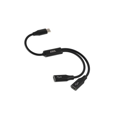 AVA Splitter Cable USB-C to 2x USB-C