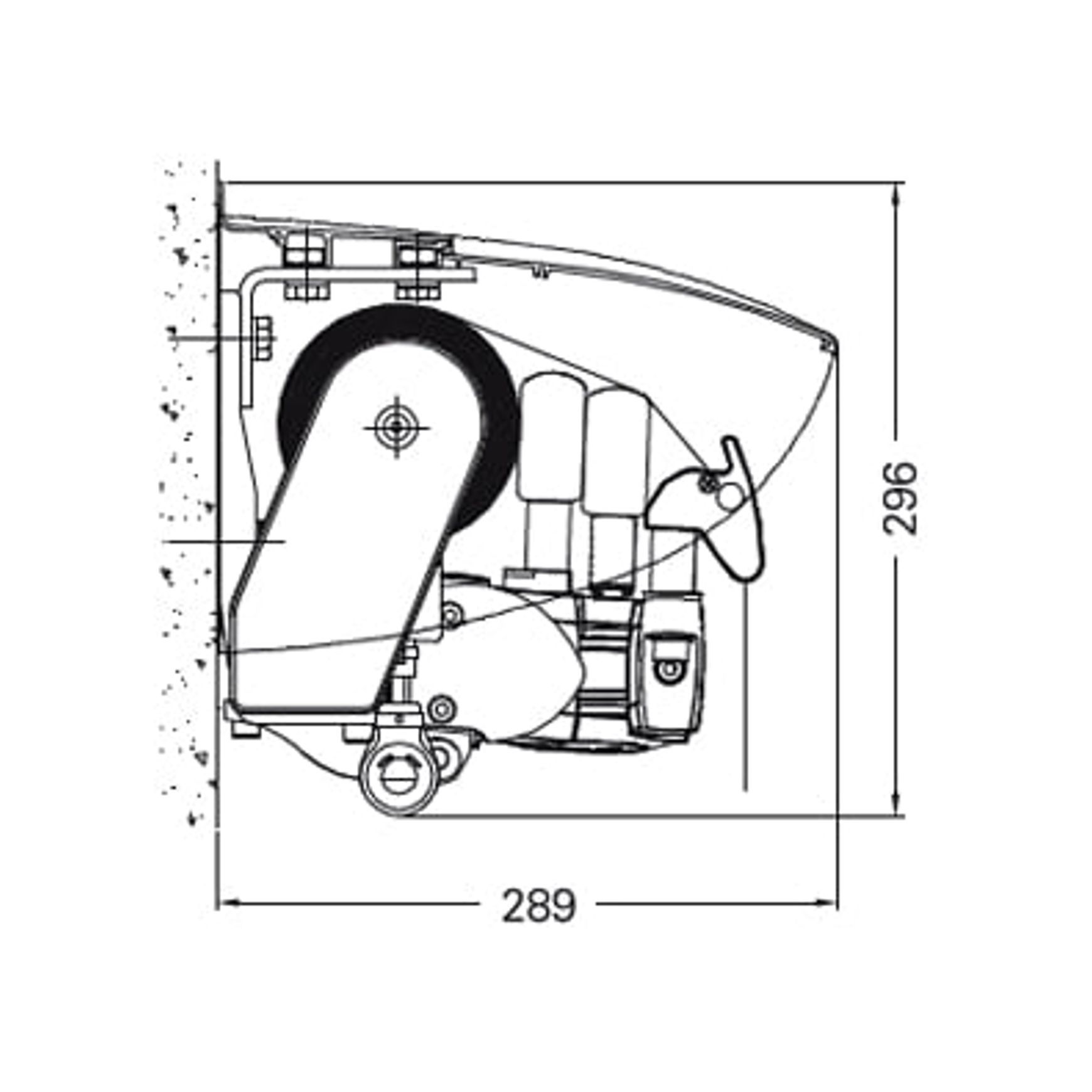 Leiner Sunrain Folding Arm Awning