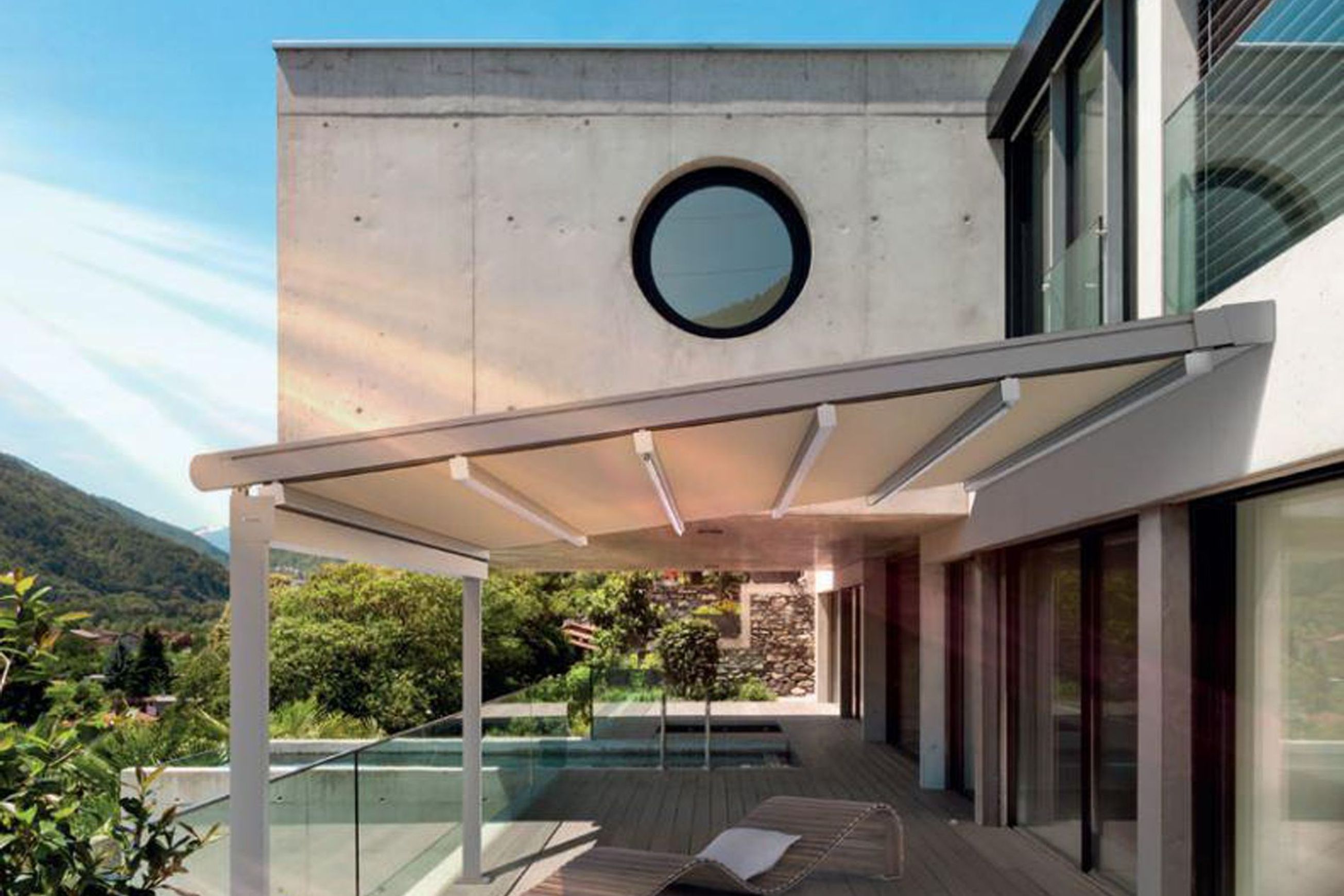 Perea P70 Pergola Awning | Warema