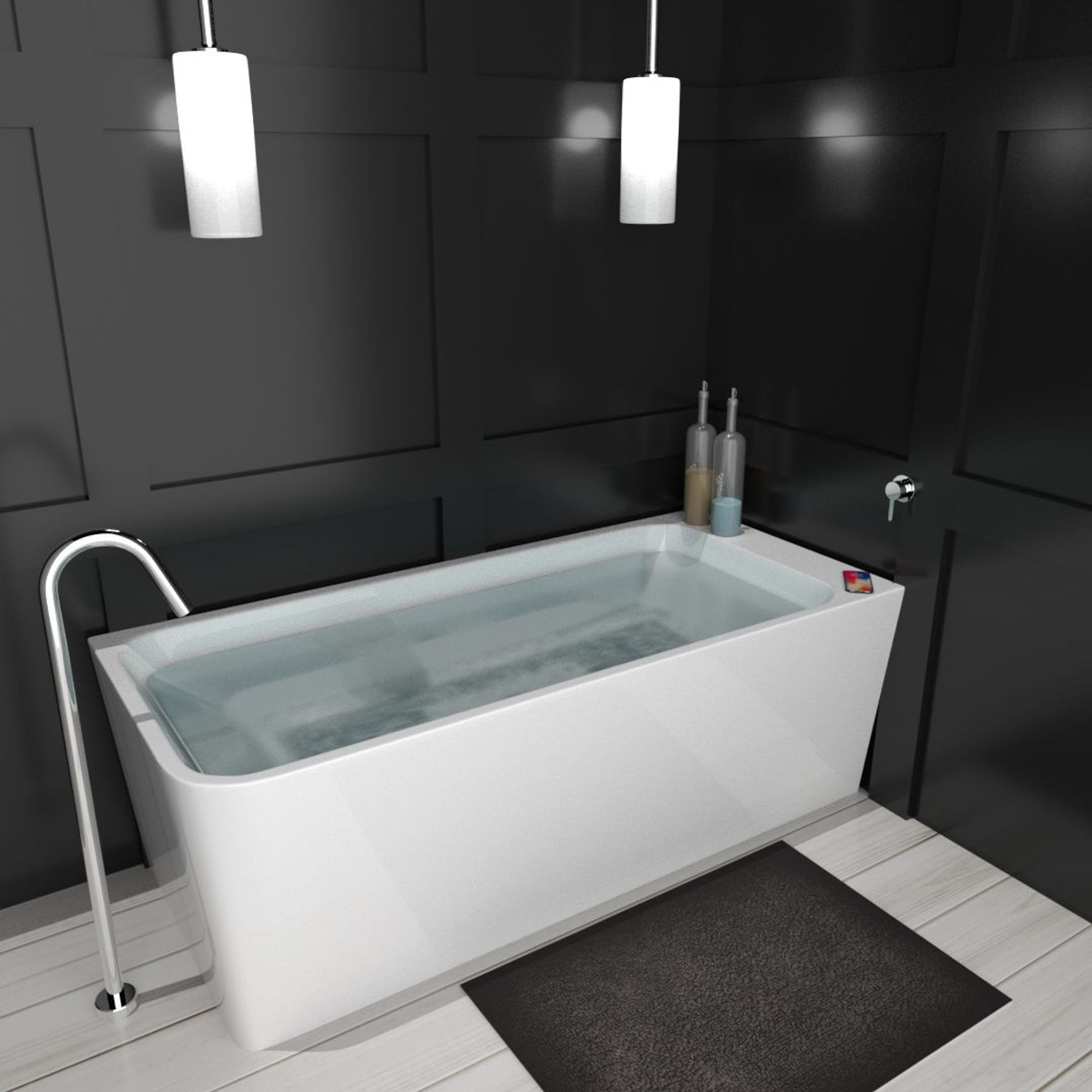 'The Smith' Matte White Baths