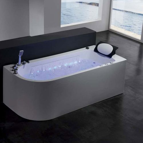 Unika Corner Left Back To Wall W/Overflow Bath Tub