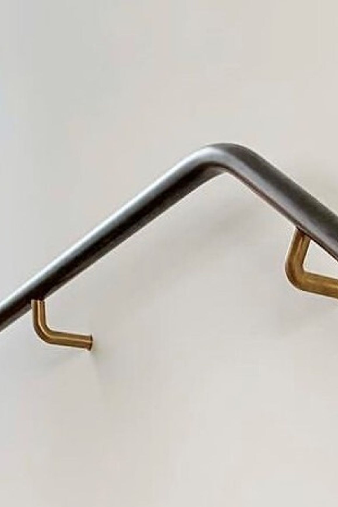 HB590 Plain Solid Bronze Stair Rail Bracket | Handrails