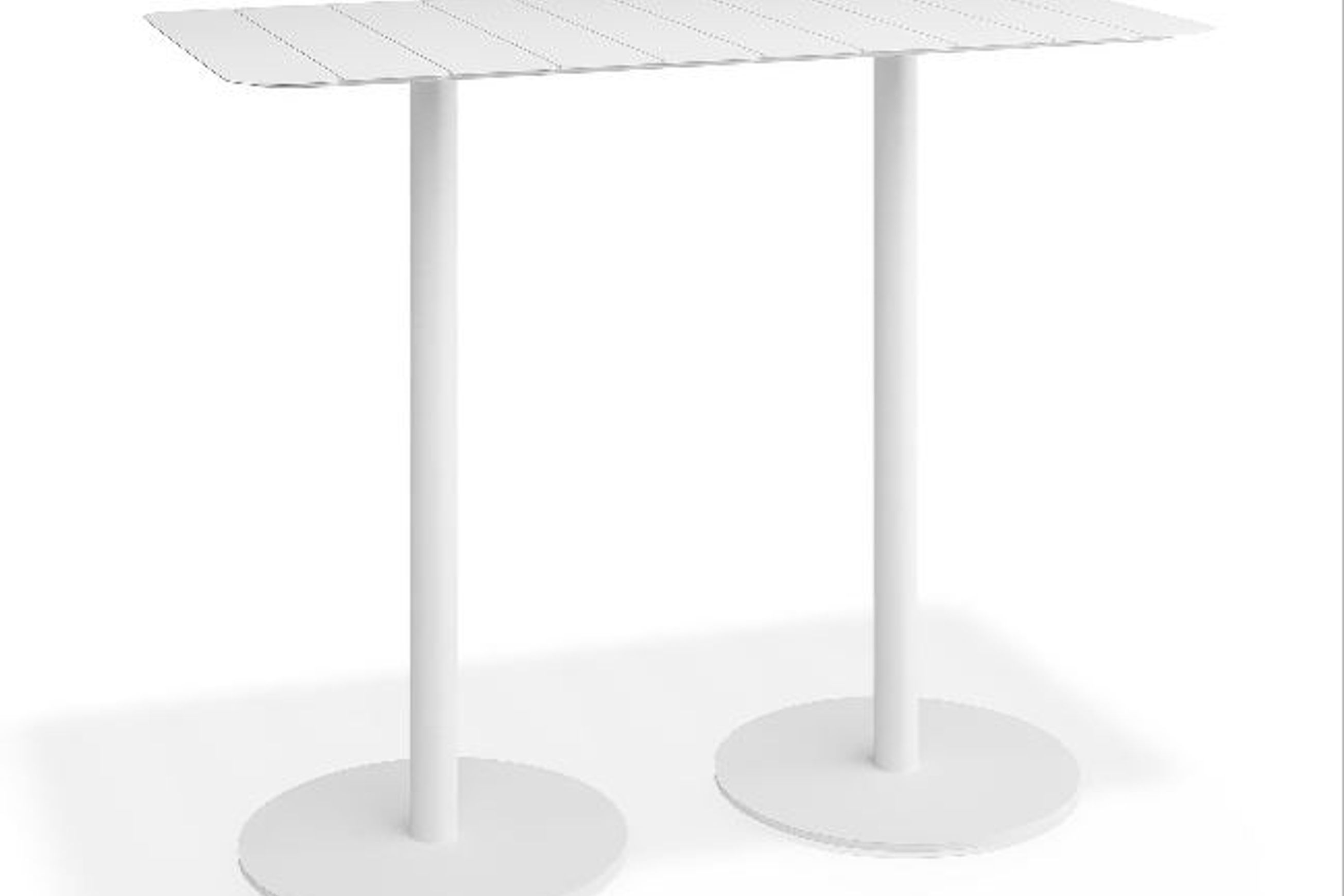 Roku Outdoor Rectangle High Bar Table