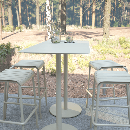 Roku Outdoor Rectangle High Bar Table