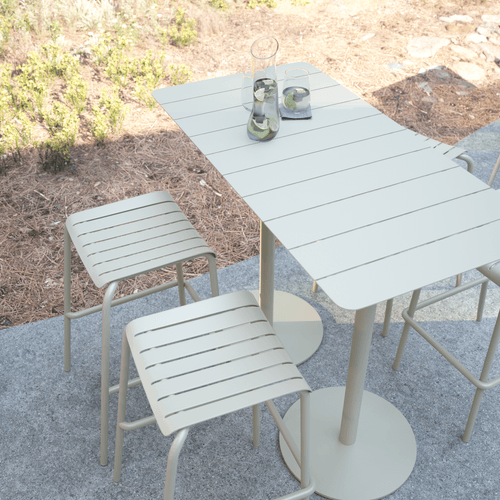 Roku Outdoor Rectangle High Bar Table