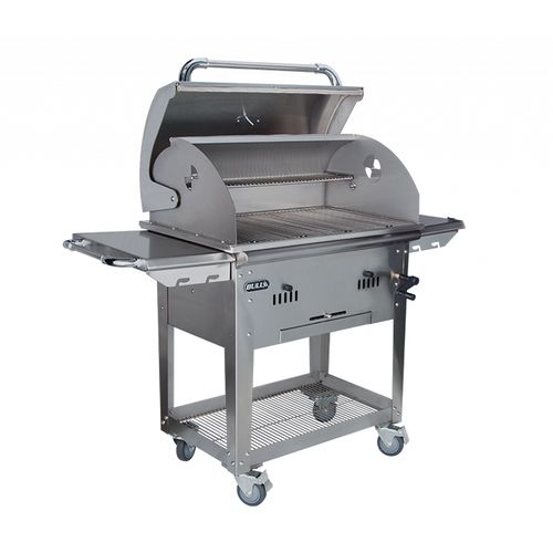 Bison Premium Charcoal Drop In Grill And Cart
