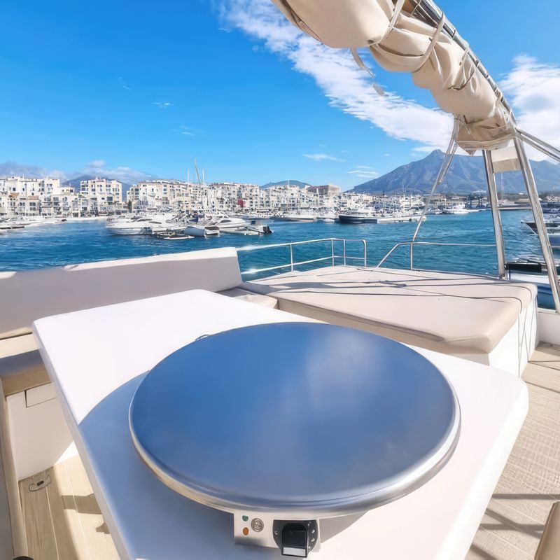 Round Portable Teppanyaki Grill