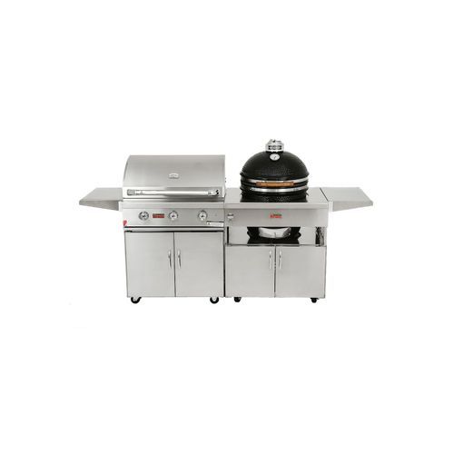 Silverline 32” + Kamado Combo