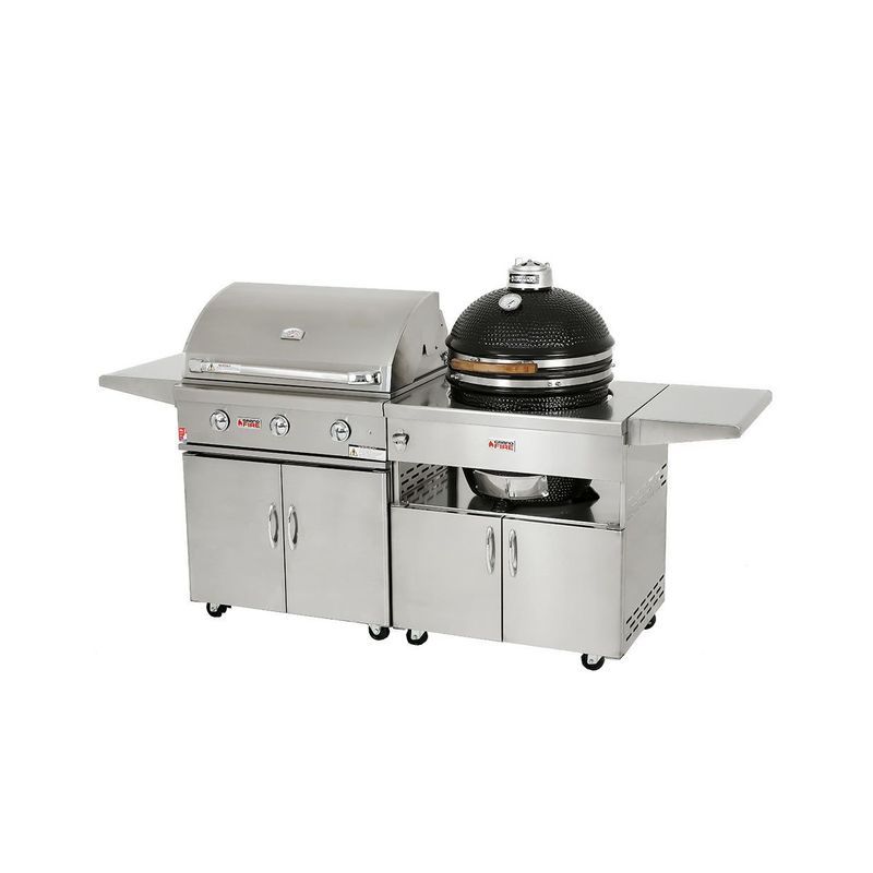 Silverline 32” + Kamado Combo