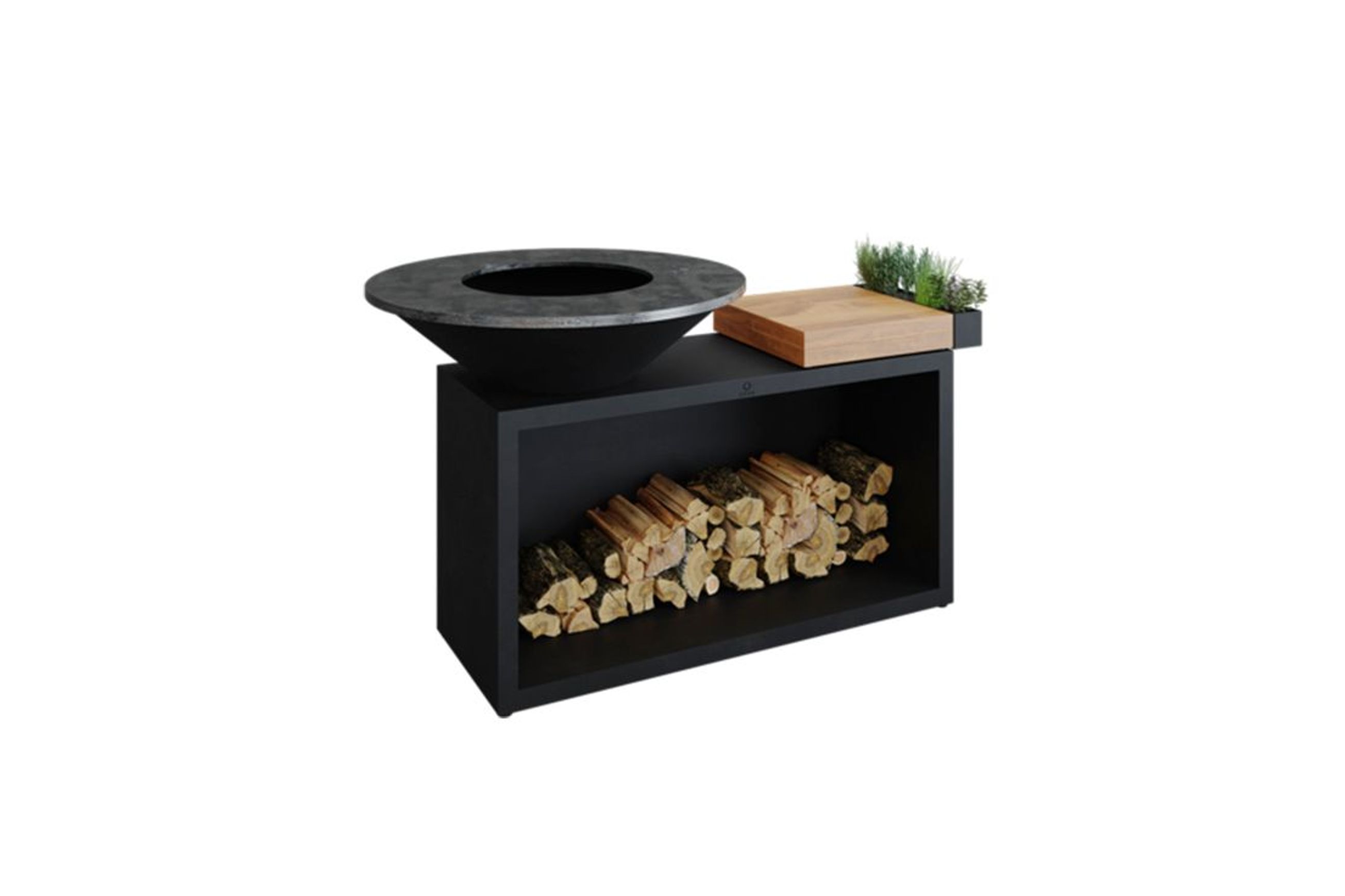 OFYR Island Black 100 | Outdoor Cooking Unit