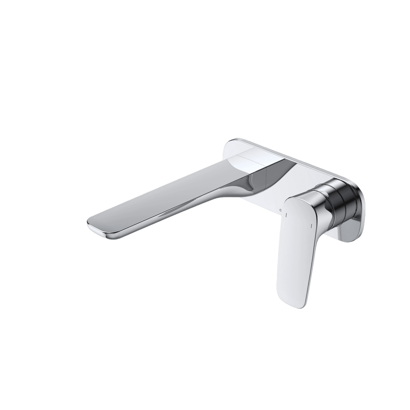 Contura II Wall Basin/Bath Mixer 180mm