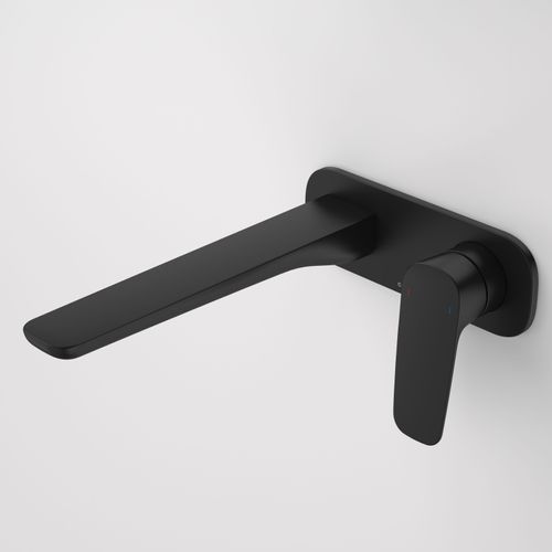 Contura II Wall Basin/Bath Mixer 220mm  | Matte Black