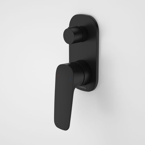 Contura II Bath/Shower Mixer with Diverter  | Matte Black