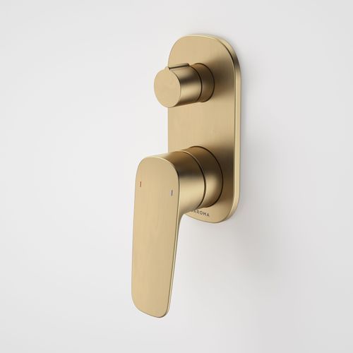 Contura II Bath/Shower Mixer with Diverter  | Brushed Brass