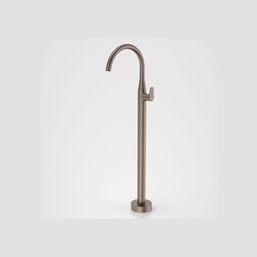 Contura II Freestanding Bath Filler | Brushed Bronze