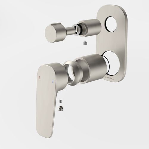 Contura II Bath/Shower Mixer with Diverter - Trim Kit  | Brushed Nickel