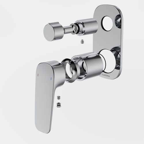 Contura II Bath/Shower Mixer with Diverter - Trim Kit  | Chrome