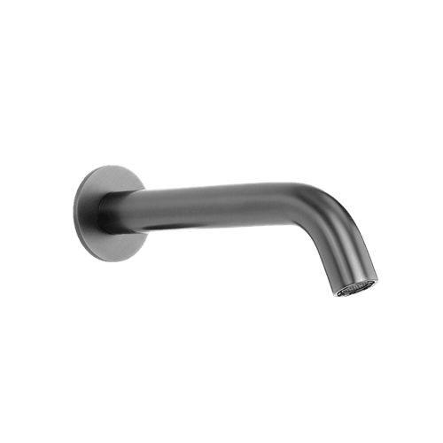 Mira Brushed Gunmetal Wall Spout